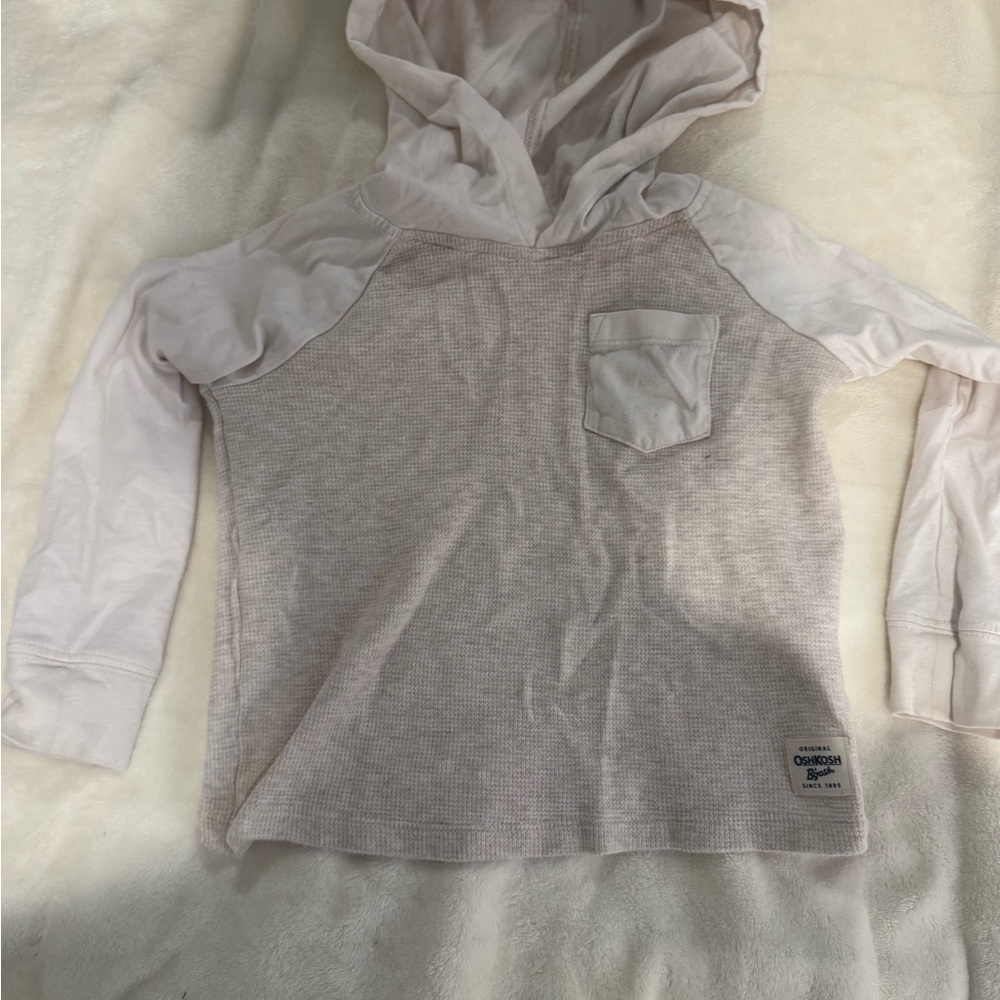 OshKosh B'gosh Light Beige Hoodie